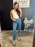 The Wrangler Mom Winter Hue Jeans- 28