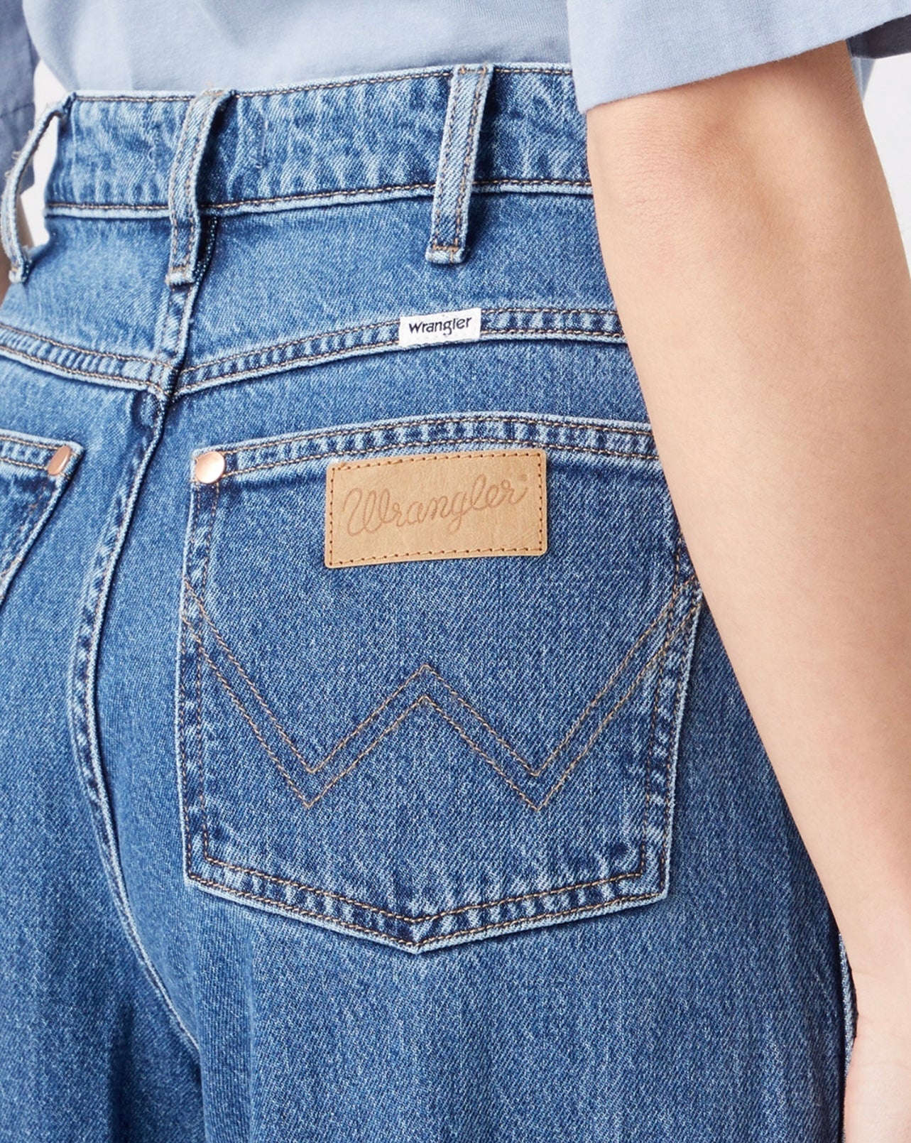 The Wrangler Mom Winter Hue Jeans- 28